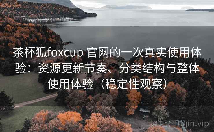 茶杯狐foxcup 官网的一次真实使用体验：资源更新节奏、分类结构与整体使用体验（稳定性观察）