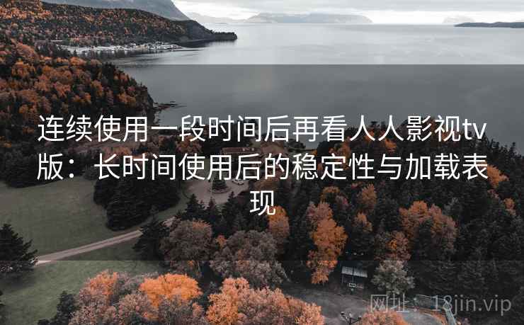 连续使用一段时间后再看人人影视tv版：长时间使用后的稳定性与加载表现